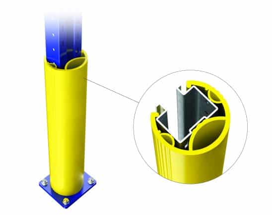 Protection rack & rayonnage stockage entrepôt - protection de rack de ...